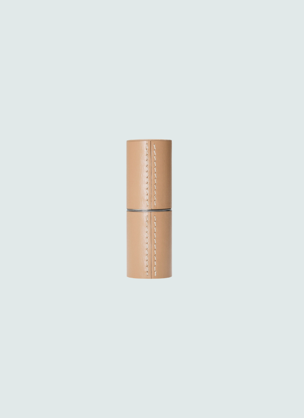 Refillable Leather Lipstick Case