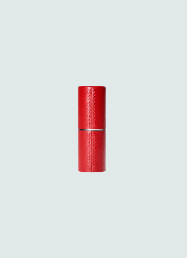 Refillable Leather Lipstick Case