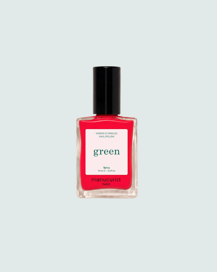 Green Natural Nail Polish