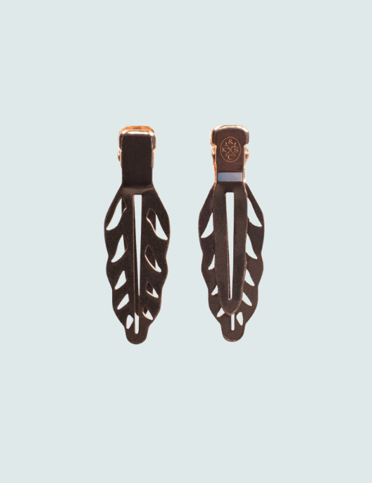 Leaf Hair Clips
