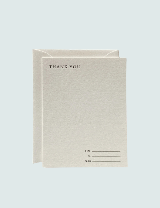 Thank You Notecard Set No. 12